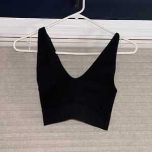 3 pack plunge crop tanks